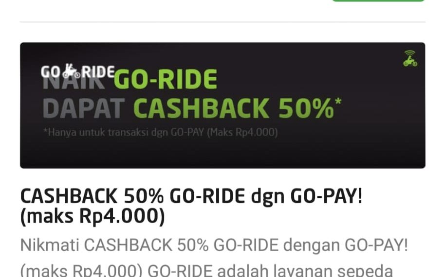 Diskon tarif Ojek Online akan Dilarang