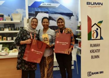 Dorong UKM Binaan, BRI Bangun ‘Indonesia Mall’ di Ajang TEI 2019