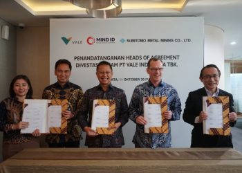 MIND ID Ambil Alih Saham Divestasi Vale Indonesia