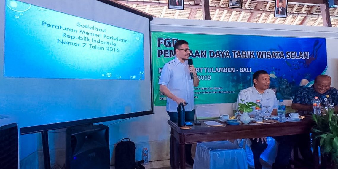 Kemenparekraf Dorong Stakeholder Punya Kesamaan Visi dalam Pengembangan Wisata Selam