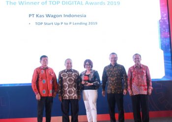 Cashwagon Indonesia  Raih Top Digital award 2019