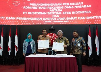 Resmi, KSEI Tunjuk Bank BJB Jadi Bank Administrator RDN KSEI