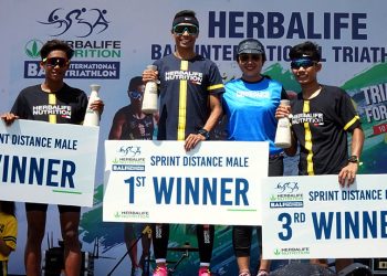 Triatlit Australia Keluar sebagai Jawara Ajang Herbalife Bali International Triathlon 2019