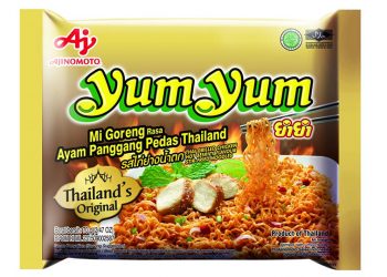 Ajinomoto Hadirkan Sensasi Mie Goreng Impor Khas Thailand YumYum Rasa Ayam Panggang Pedas