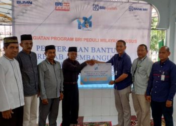 CSR BRI Kucurkan Bantuan Renovasi Masjid dan Sekolah di Serambi Makkah