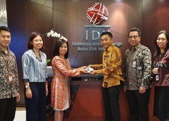 Serah Terima ID Card Pegawai BEI dengan BNI Tapcash Co Branding