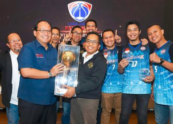 Tim Basket Putra Bank BRI Juara 1 Divisi 1 LJK 2019