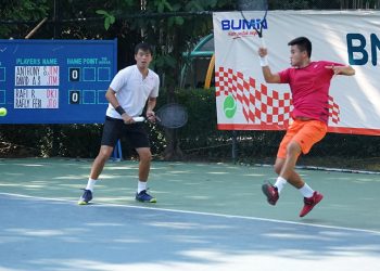 Petenis Nasional Unjuk Gigi di BNI Tennis Open 2019