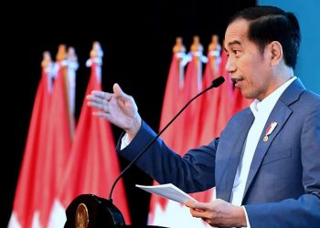 Presiden Jokowi Buka Kompas 100 CEO Forum