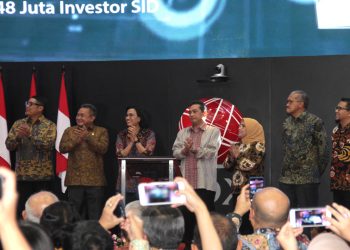 Menkeu dan Mendag  Tutup  Bursa Saham Akhir Tahun