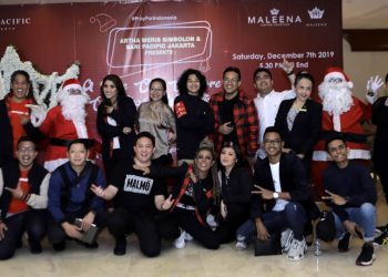 Artha Meris Simbolon & Sari Pacific Jakarta Rayakan Natal Bersama Panti Asuhan Vincentius Putra