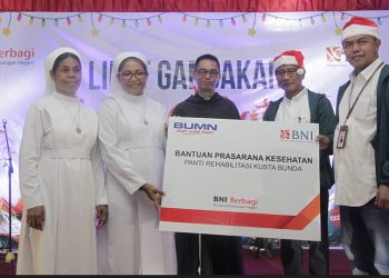 BNI Lipat Gandakan Kasih Natal