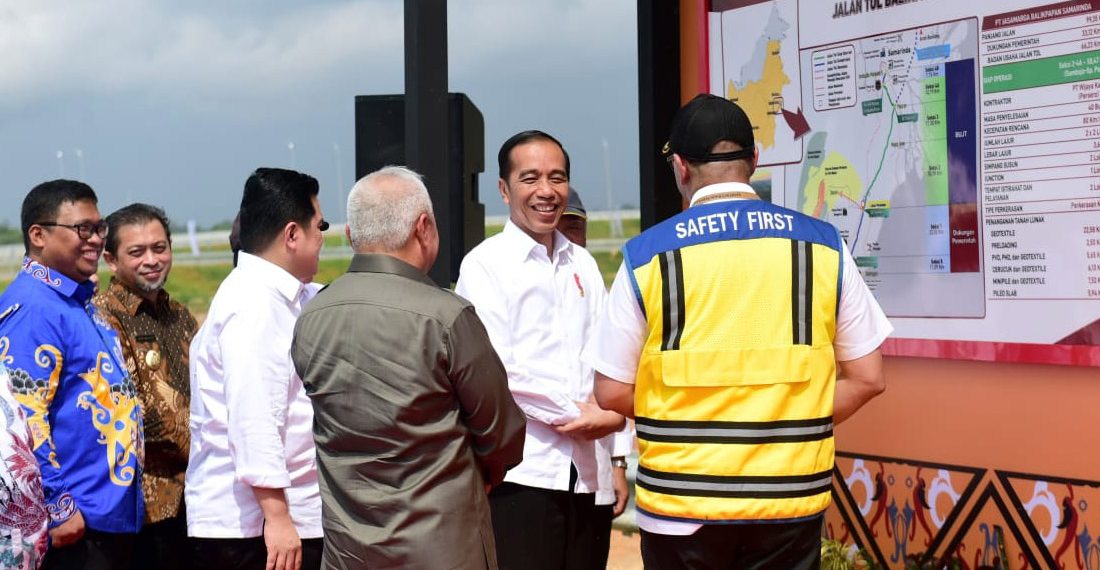 Jalan Tol Pertama di Kalimantan