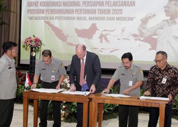 MoU Dukungan Pemberdayaan Pertanian