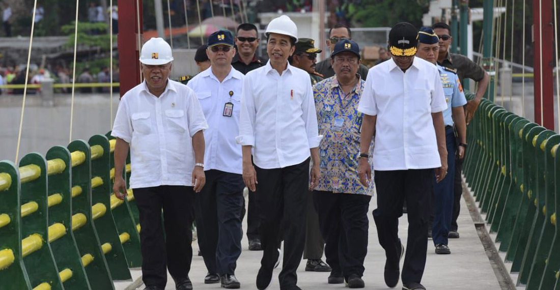 Bendung Kamijoro Diresmikan