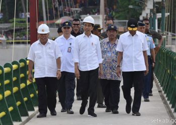 Bendung Kamijoro Diresmikan