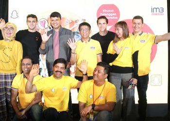 Kerja Sama IM3 Ooredoo-Snap Inc