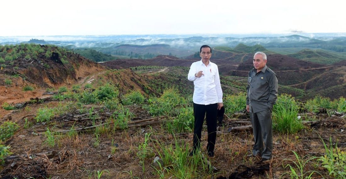 Tinjau Lokasi Ibu Kota Negara Baru