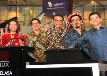 Pencatatan Saham Perdana Ashmore