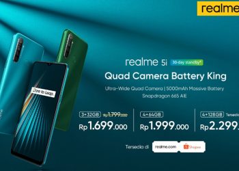 realme Buds Air & realme 5i Meluncur di Kota Medan