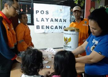 BAZNAS Dirikan Dapur Umum untuk Layani Korban Terdampak Banjir