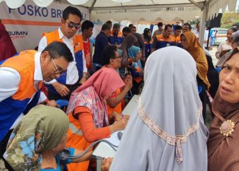 “Serbu” Posko BRI, 500 KK Korban Banjir di Tambun Bekasi Terima Pengobatan Gratis