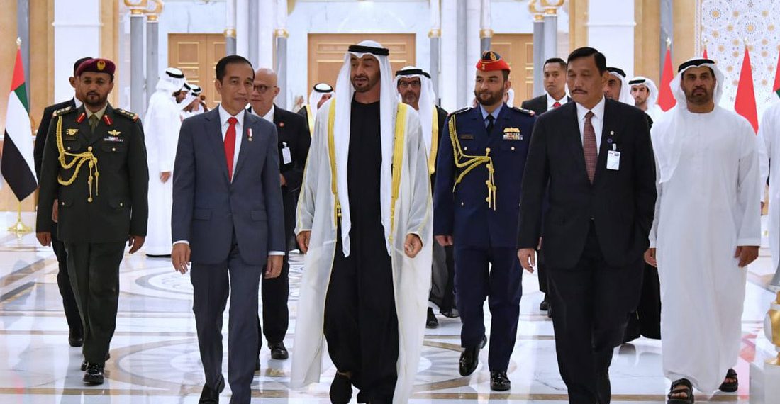 Jokowi Disambut Putra Mahkota Abu Dhabi