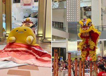Karakter Kuning Telur yang Menggemaskan Meriahkan Perayaan Imlek di MoI