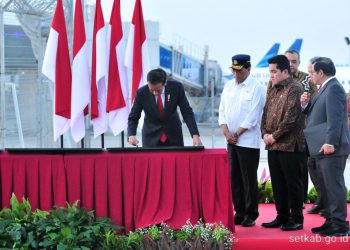 Peresmian Terminal 3 Bandara Soetta
