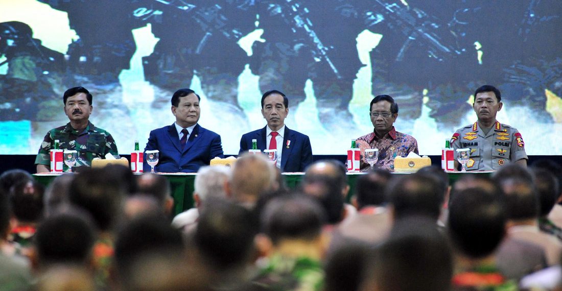 Rapim Kemenhan, TNI-Polri
