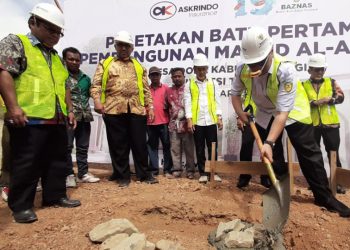 Gandeng Baznas, Askrindo Bangun Masjid Al-Askar untuk Korban Gempa Sigi