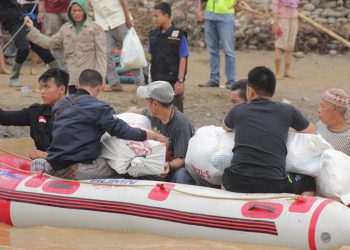 Sinergi BUMN Ringankan Derita Korban Banjir di Kabupaten Lebak Banten