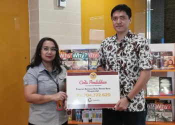 Rak Buku & Ribuan Buku Bacaan untuk 35 TMB di Indonesia