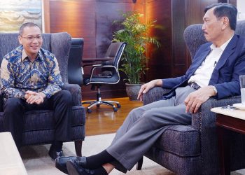 Bukalapak Temui Menko Luhut Pandjaitan