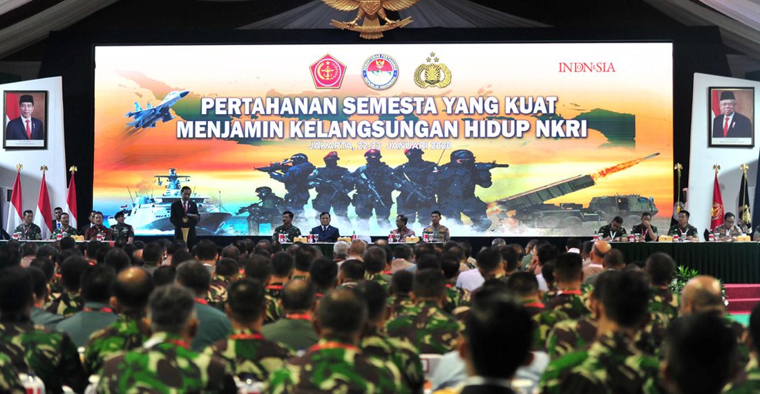 Rapim Kemenhan, TNI-Polri