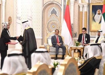 Jokowi Disambut Putra Mahkota Abu Dhabi