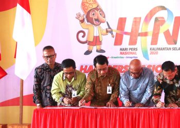 Penandatanganan Nota Kesepahaman BNI dengan PWI