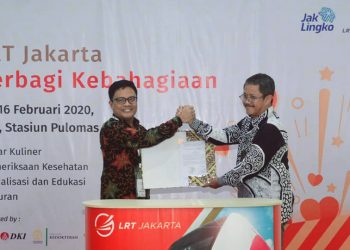 Sinergi Bank DKI & LRT Jakarta