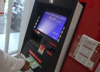 Denominasi Rp20 Ribu ATM Bank DKI