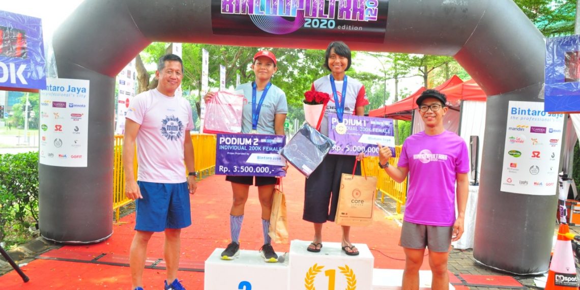 Bintaro Jaya Sukses Gelar Binloop Ultra di Tengah Isu Virus Corona