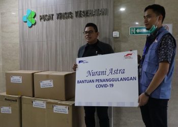 Astra Serahkan Bantuan Tahap Awal Rp 63 Miliar Cegah Penyebaran COVID-19