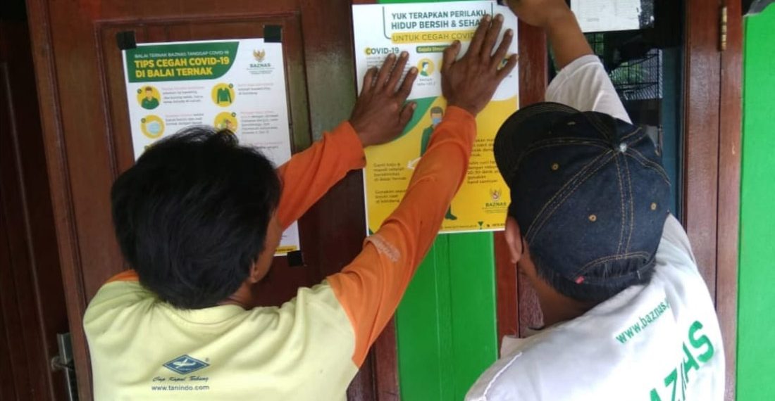 BAZNAS Edukasi Peternak dalam Mencegah Covid-19