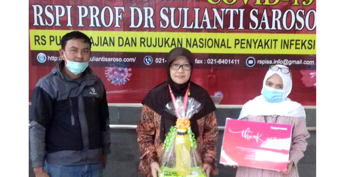 Tupperware Beri Dukungan Tenaga Medis dalam Perangi Covid-19