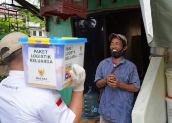 Bantuan Kemanusiaan Disalurkan BAZNAS untuk Mayarakat Terdampak Covid-19, Muslim dan Non Muslim