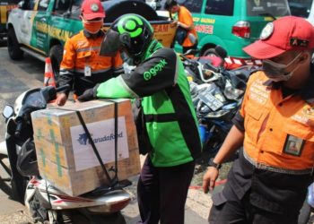 BAZNAS Gandeng Pengemudi Ojol Distribusikan Bantuan untuk Tenaga Medis