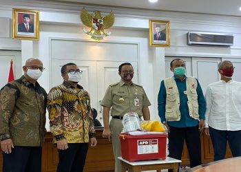 Repower Beri Bantuan APD Untuk Penanganan Covid-19