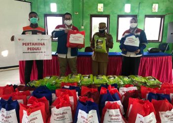 Lawan Covid-19, Pertagas Salurkan Bantuan