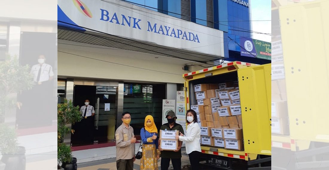 Tahir Foundation-Bank Mayapada Salurkan Paket Sembako di Garut
