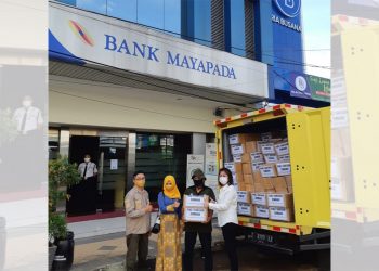Tahir Foundation-Bank Mayapada Salurkan Paket Sembako di Garut
