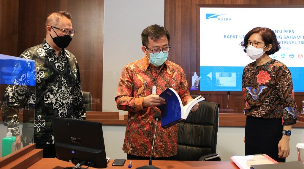 Hasil RUPST ASII : Bagi Dividen Rp 214 per saham dan Ganti Dirut